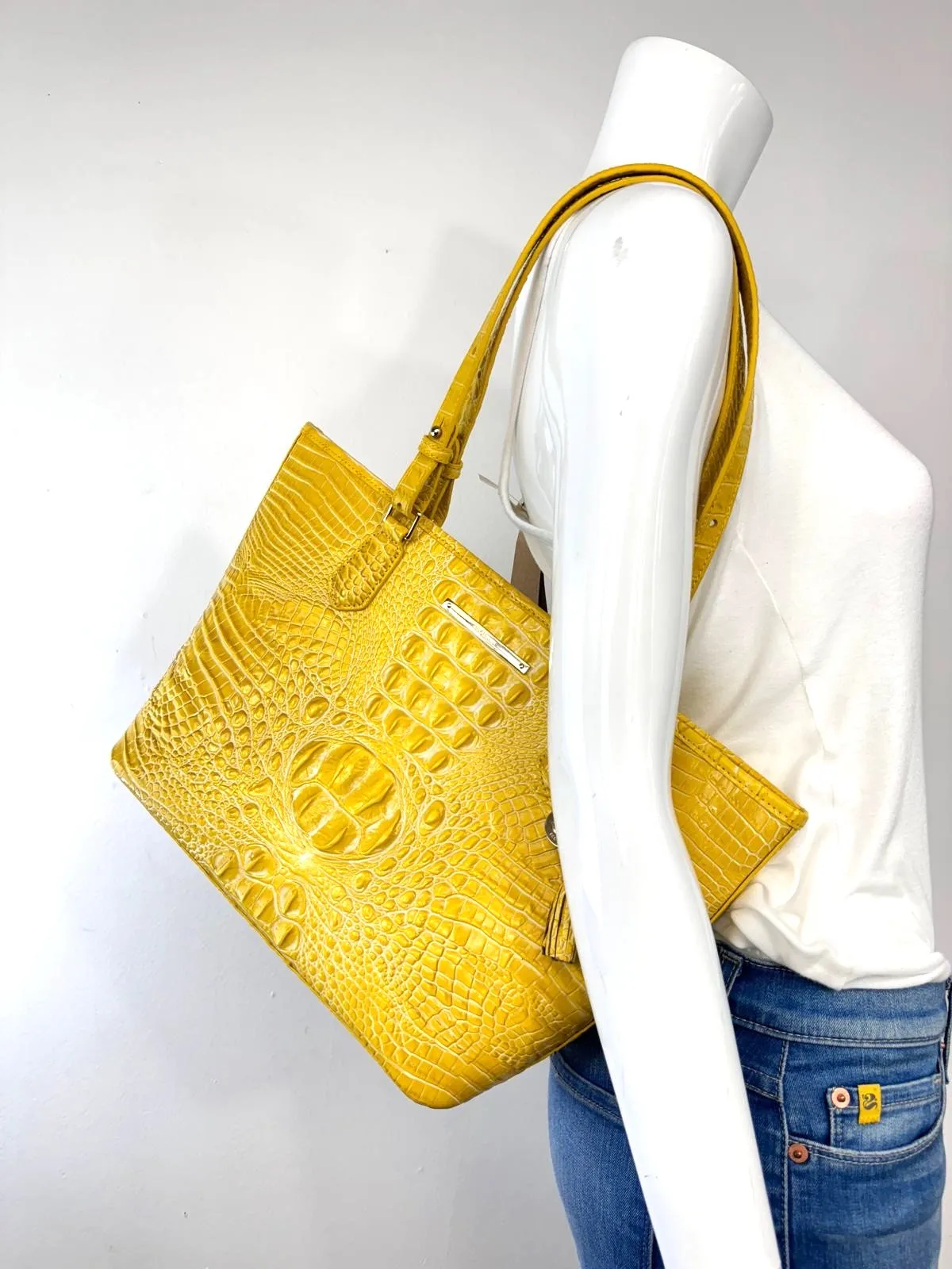 BRAHMIN MELBOURNE COLLECTION MEDIUM ASHER TOTE BAG