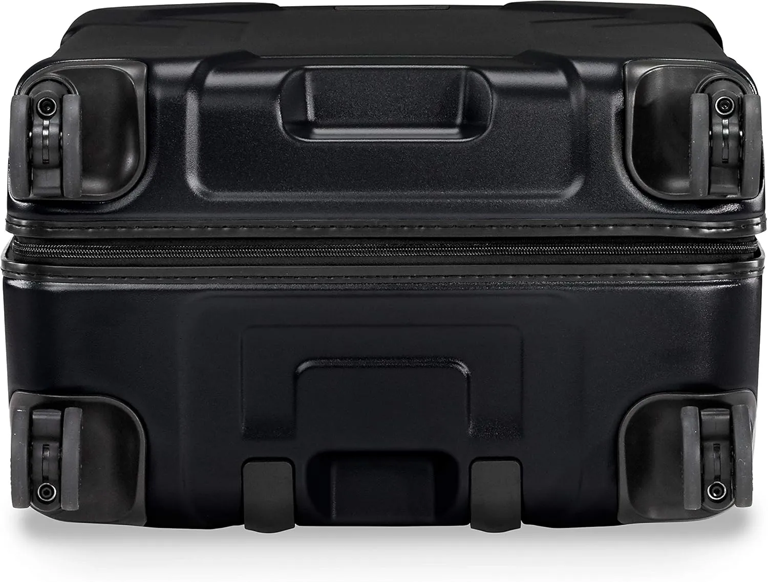 Briggs & Riley 27" Medium Spinner - Checked Luggage for Travel, Suitcases with Wheels, Hardside Rolling Bag for Men & Women, Self-Repairing Zipper - Torq Collection, Stealth Black