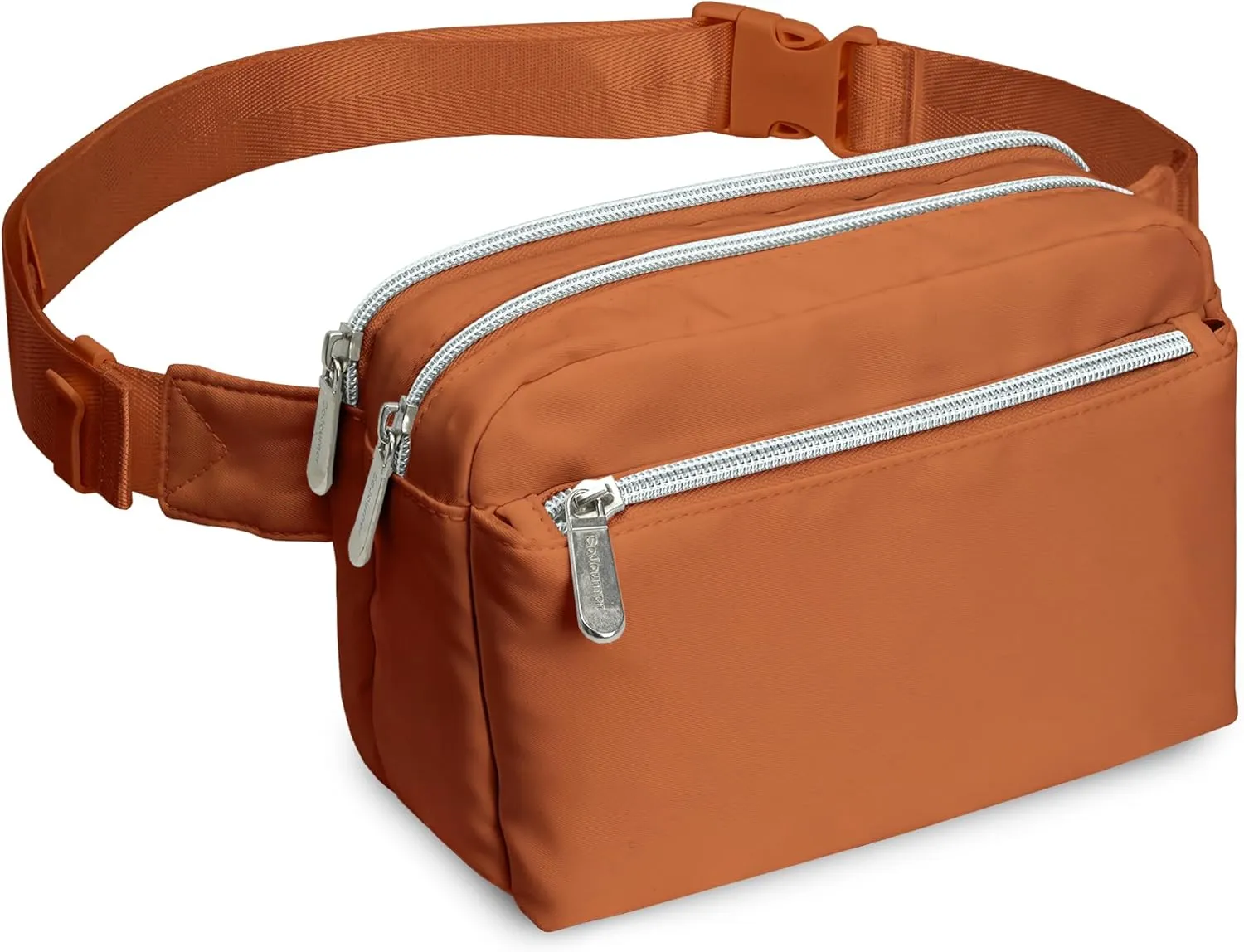 Brown Crossbody Belt Bag for Women – Stylish Fanny Pack, Functional and Fashion Waist Packs for Travel, Festivals, and Everyday Use