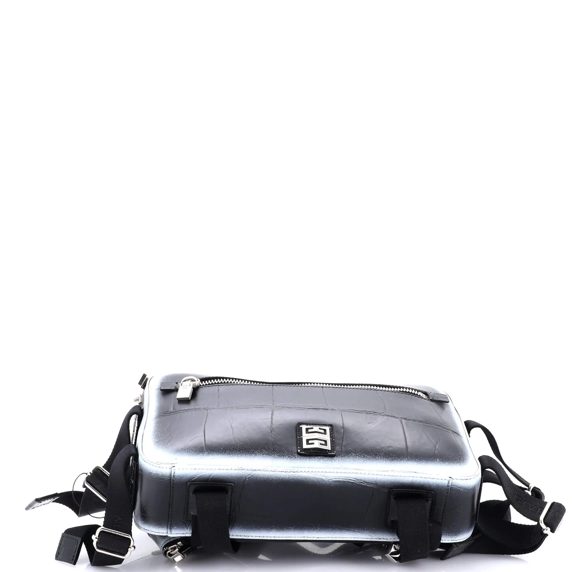 Bum Bag Crocodile Embossed Leather