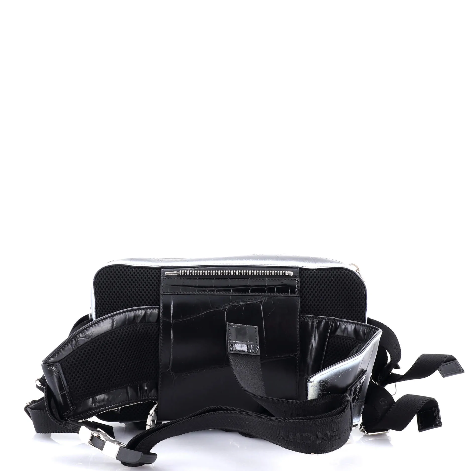Bum Bag Crocodile Embossed Leather