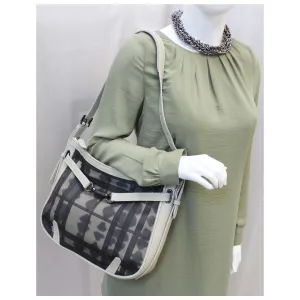 Burberry Tie Dye Smoked Check Shoulder Bag