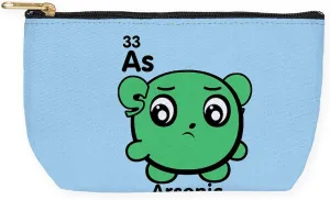 CafePress Cute Element Arsenic As 8.5" x 4.5" Zipper Cosmetic Pouch