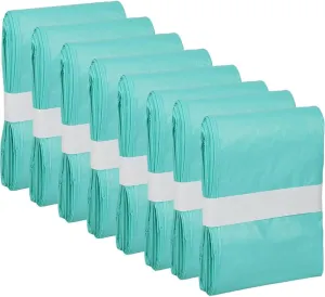Cat Litter Pail Liner Refills Bags Compatible with Litter Champ Litter Pail, Lightly Scented, Green, 8 Count