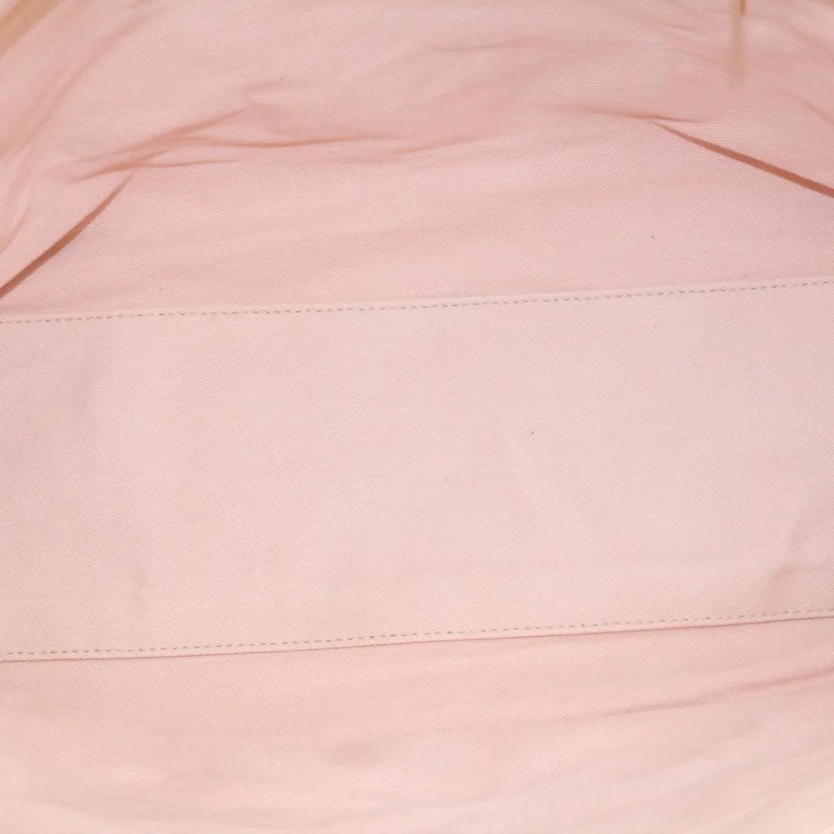 CHANEL Tote Bag Quilted Pile Animal Pattern Pink CC  27024A