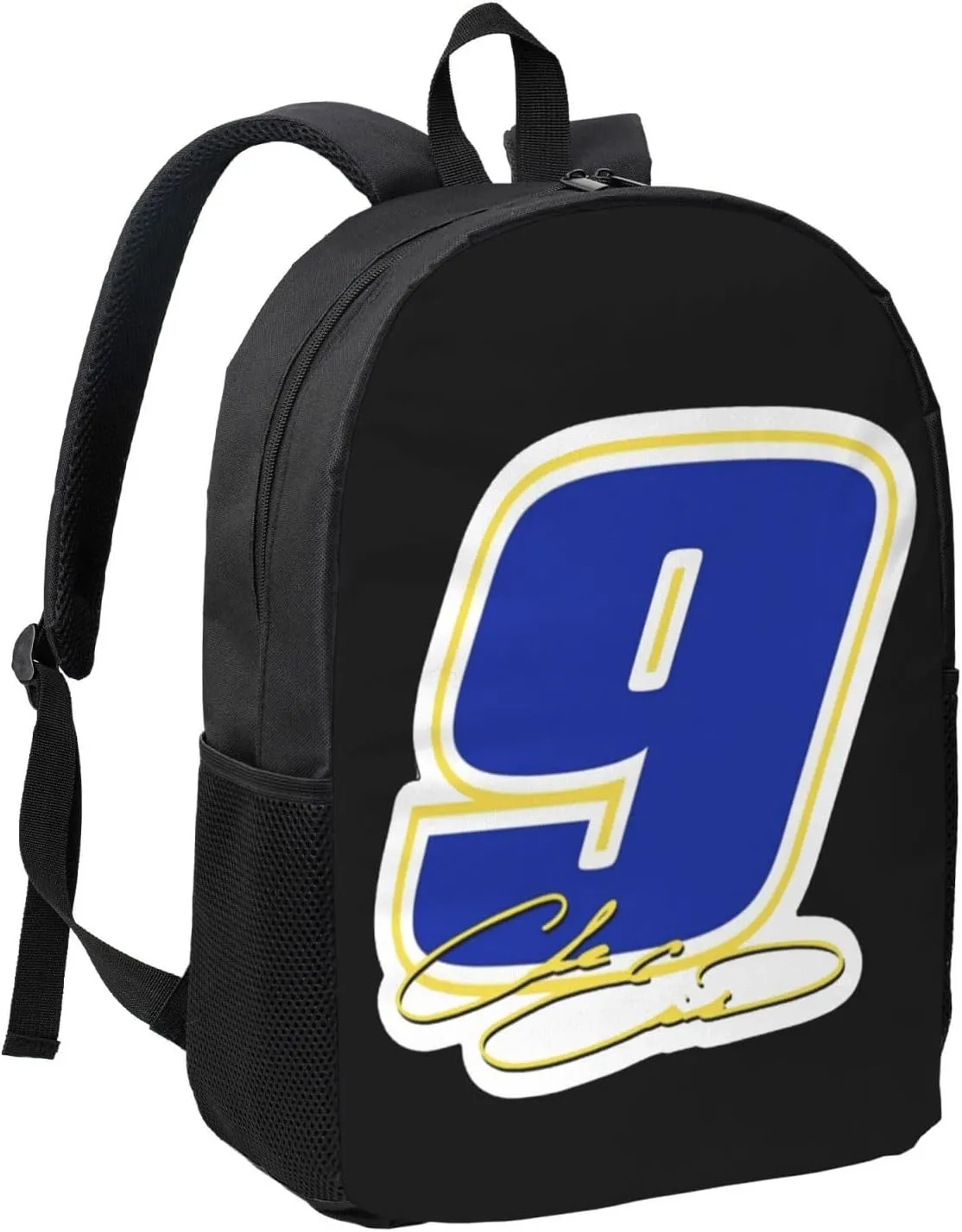 Chase-Elliott-Car-9 Backpack Work Rucksack Computer Bag 17 Inch Travel Backpack Gym Bags