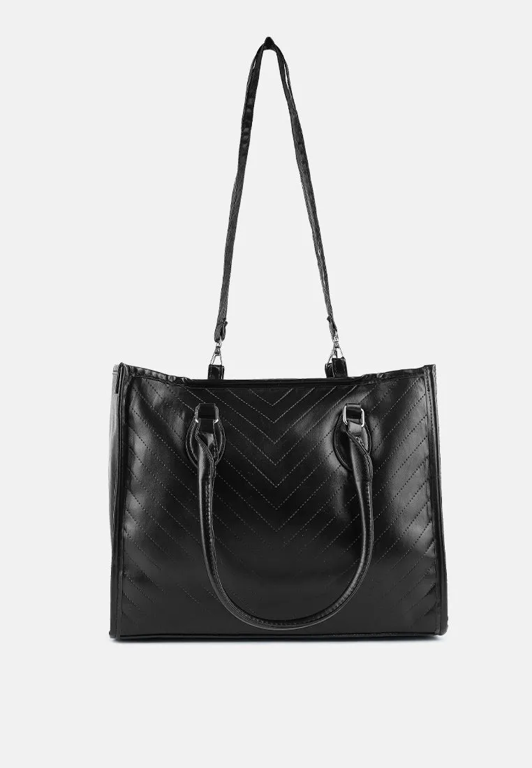 Chevron Pattern Tote Bag