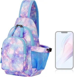 Choco Mocha Kids Sling Bags for Girls Crossbody Bag Girls Purses for Kids 8-10 10-12