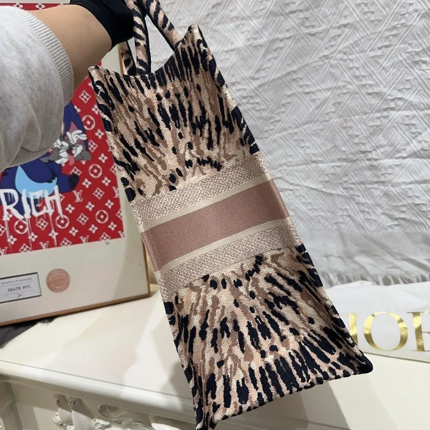 Christian Dior Preloved Tie-Dye Book Tote Bag