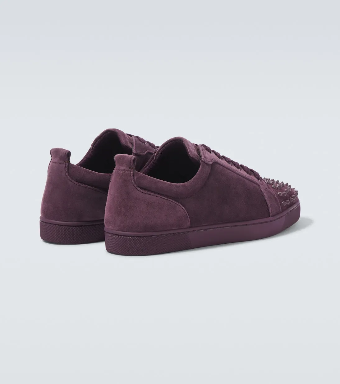 Christian Louboutin Louis Junior Spikes suede sneakers