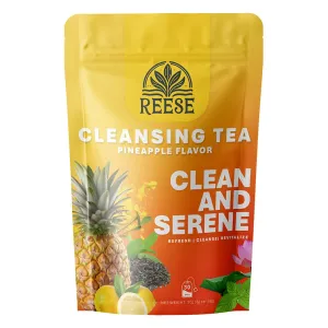 Cleansing Tea - Fiber Fuel - Probiotics and Enzymes for Health-Conscious Individuals - All Natural Premium Ingredients - 30 Bags