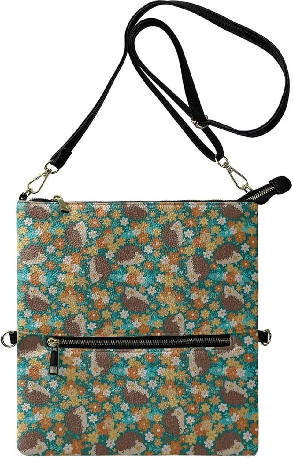 Clutch Purses for Women Leather Crossbody Shoulder Handbag with Removable Strap Waterproof Girls Party Bag
