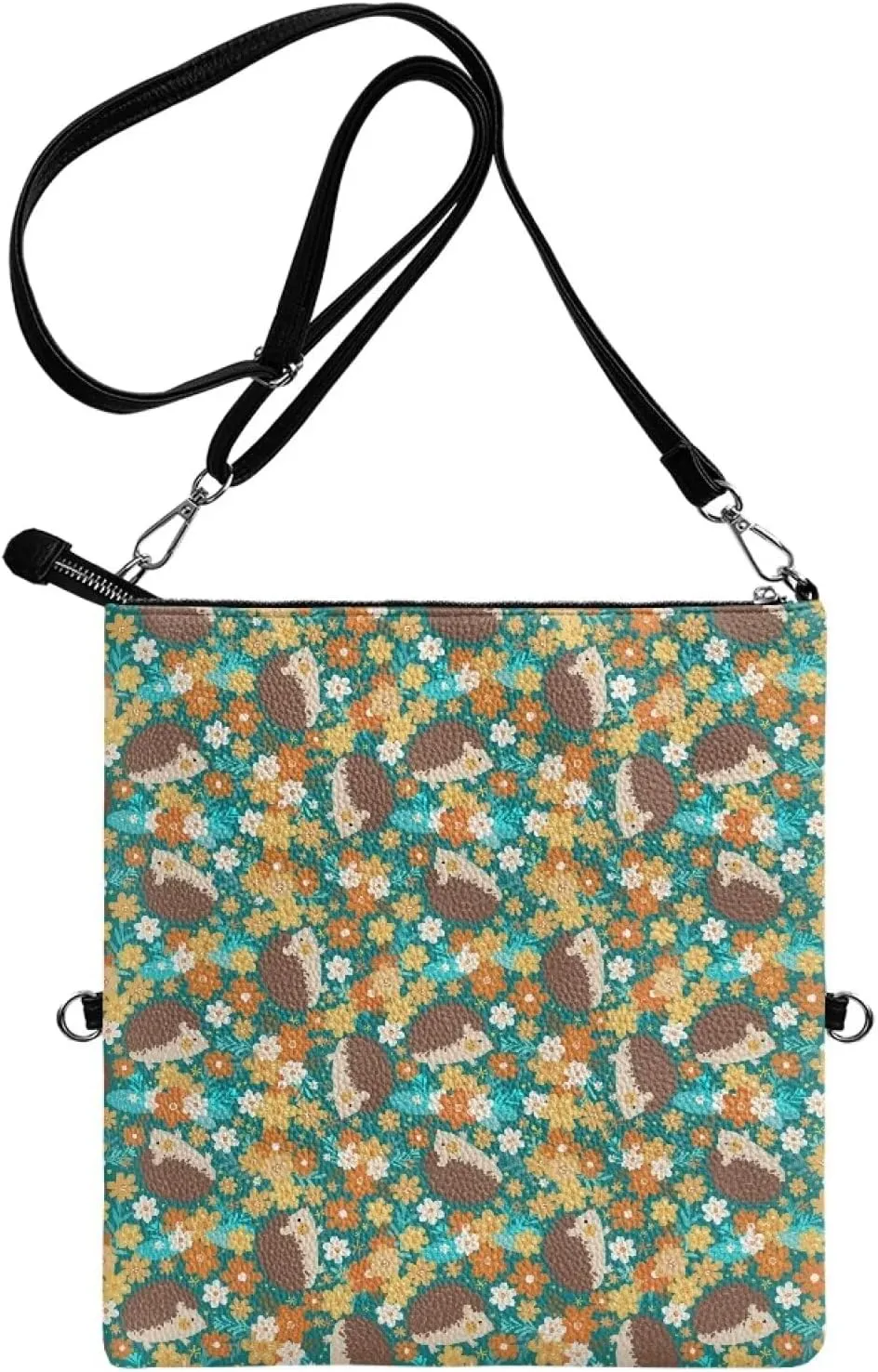 Clutch Purses for Women Leather Crossbody Shoulder Handbag with Removable Strap Waterproof Girls Party Bag