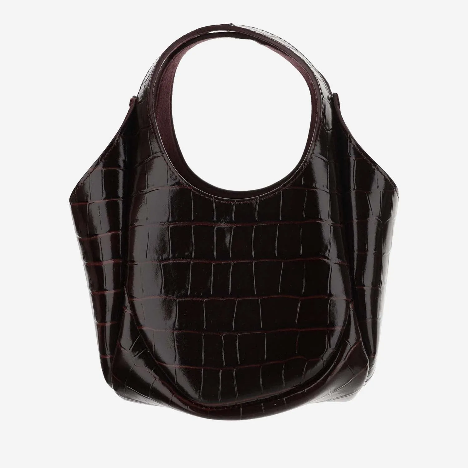 Coperni B Buzz Mini Shoulder Bag With Crocodile Effect