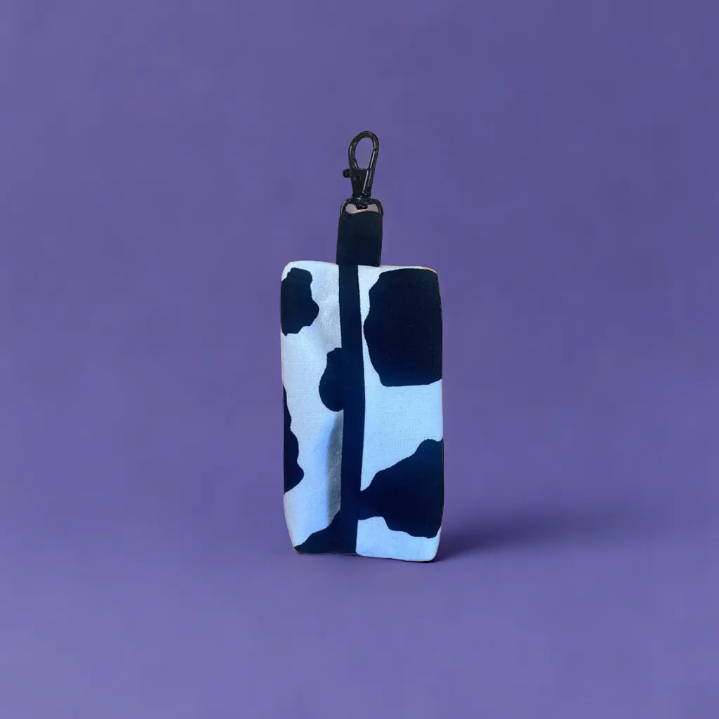 Cow Print Dog Poop Bag Holder