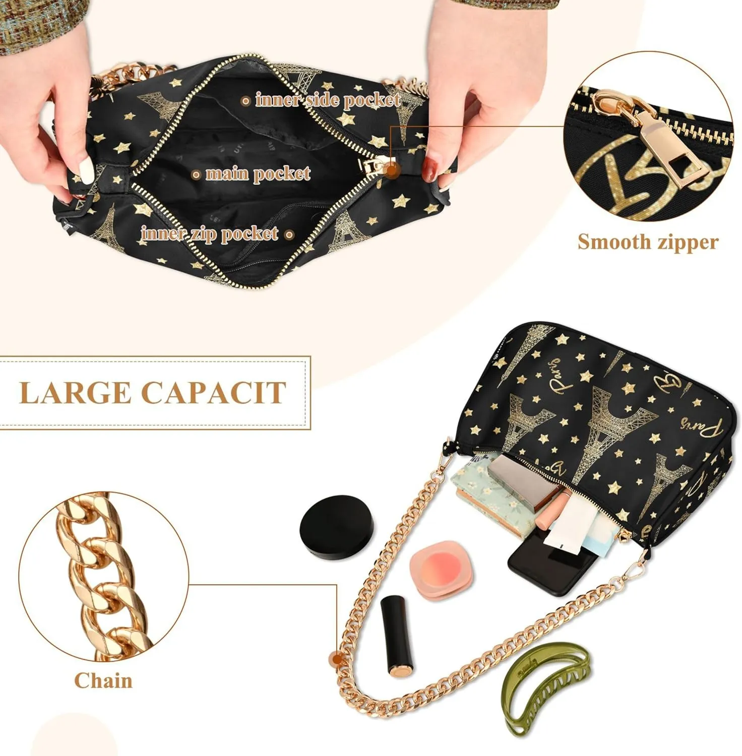 Crocodile Bush Green Cute Purse Bag Small Hobo Bag Women Small Handbag Chain Shoulder Bags Formal