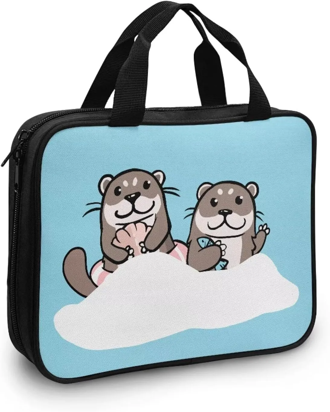 Cute Bears Print Bible Bag for Kids Cute Bible Tote Bag Bible Crossbody Bag Bible Case with Handle for Boys Kids,Small Church Bag Carrying Book Case for Girls Kids,Bible Holder Case