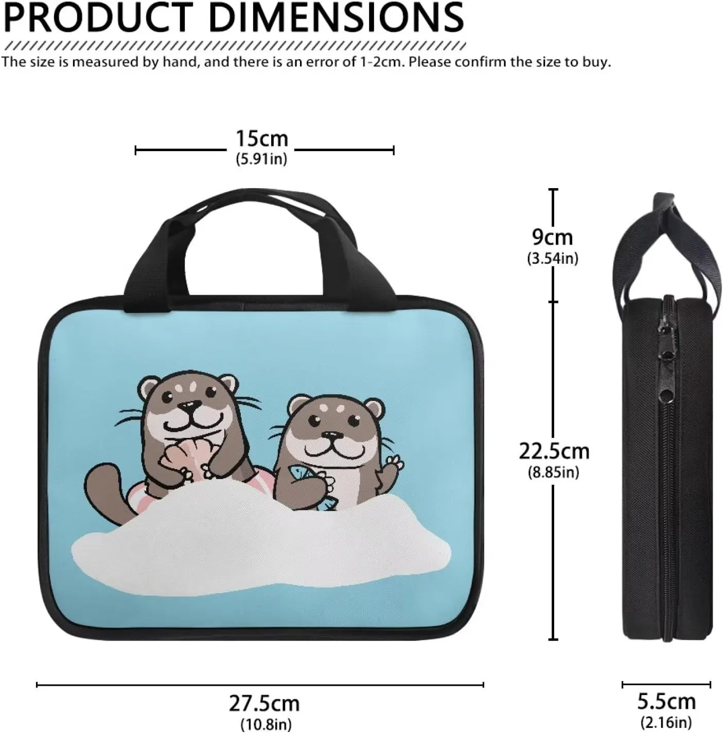 Cute Bears Print Bible Bag for Kids Cute Bible Tote Bag Bible Crossbody Bag Bible Case with Handle for Boys Kids,Small Church Bag Carrying Book Case for Girls Kids,Bible Holder Case