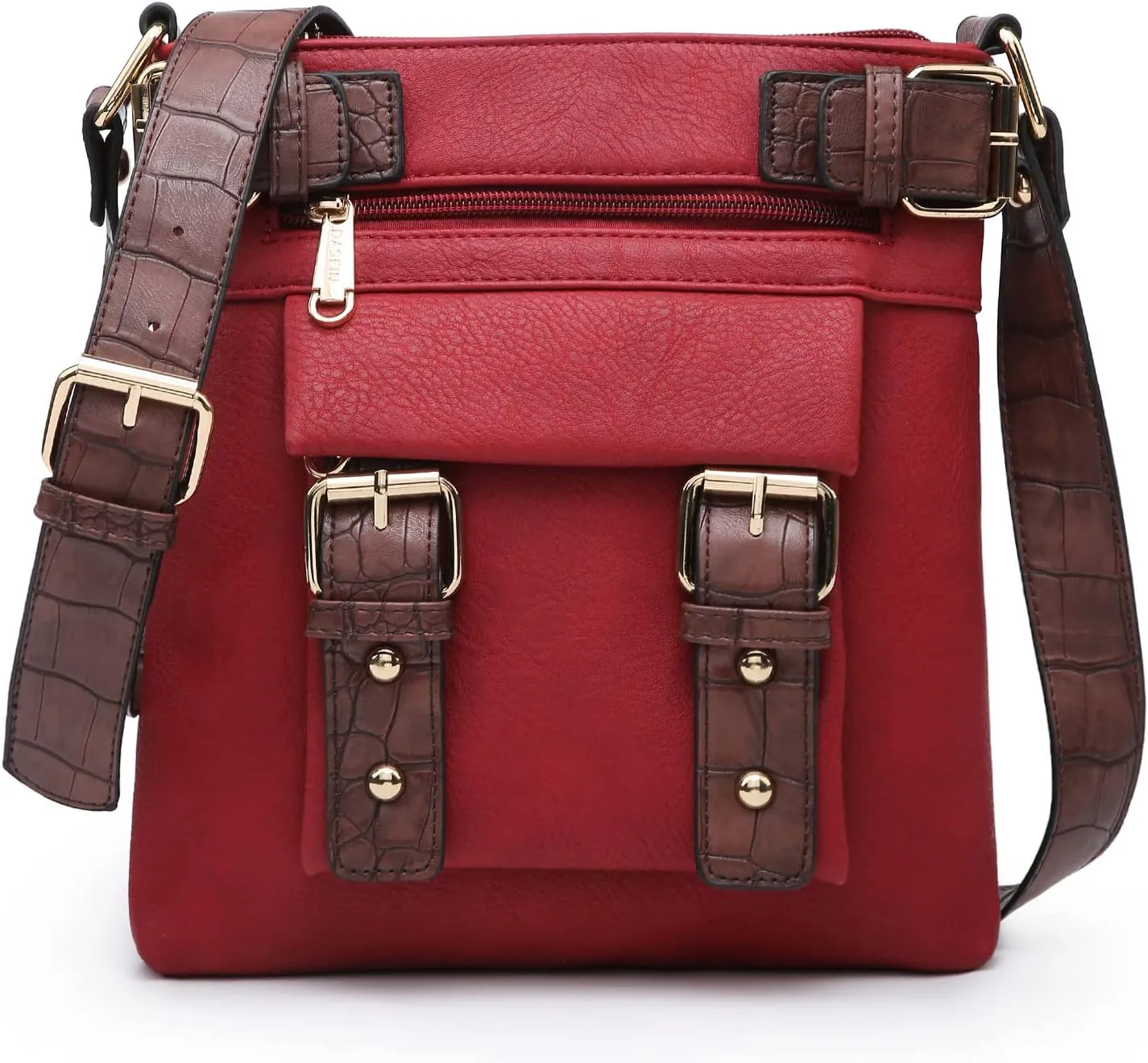 Dasein Women Lightweight Crossbody Bags Soft Vegan Leather Messenger Bag Shoulder Bag Travel Purse