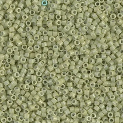 DB 2123, Light Khaki Green, Duracoat, Opaque, Dyed - Miyuki Delica Beads - Size 11 - 5 grams -  - Retail & Wholesale