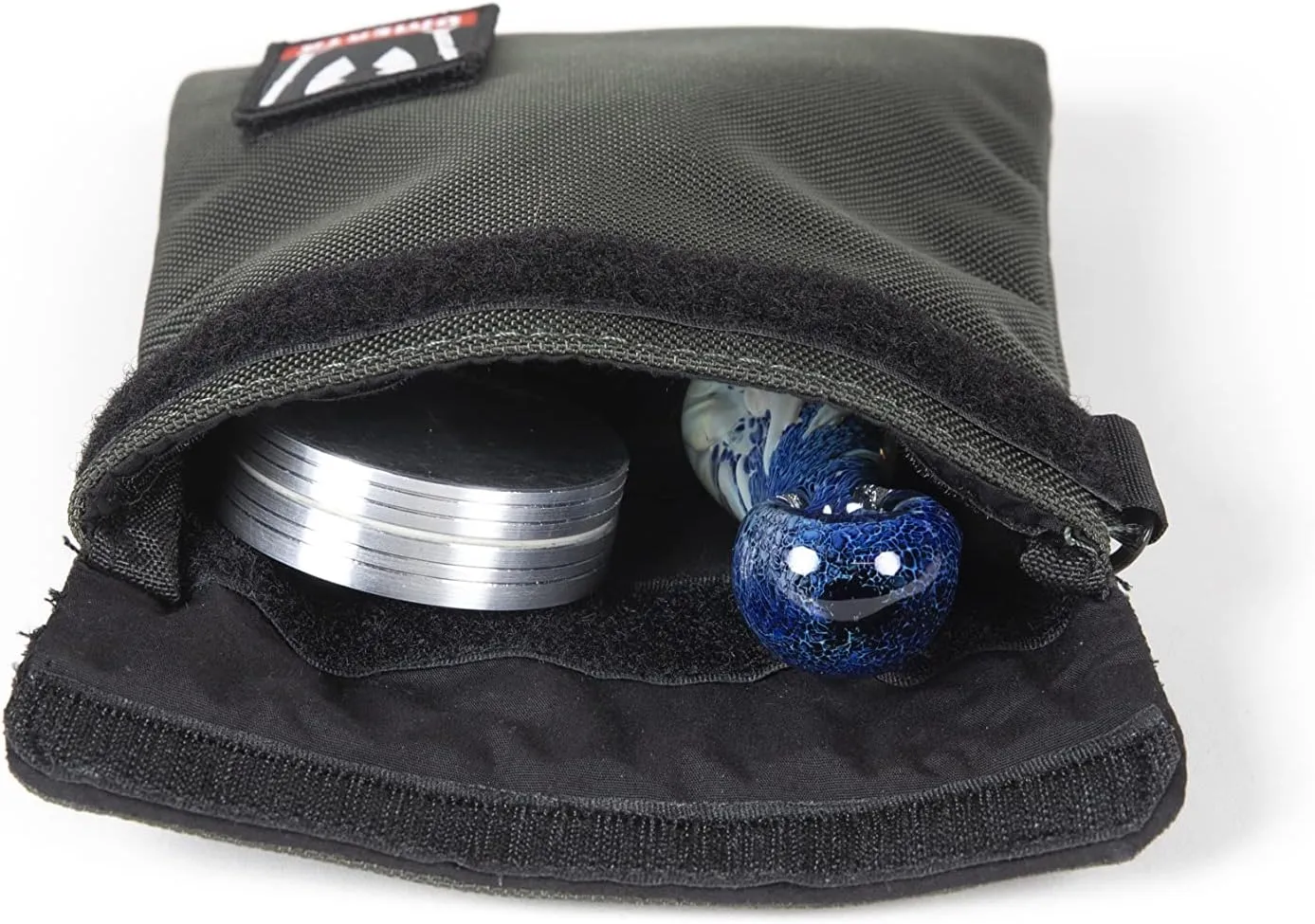 DIME BAGS Capo Pouch Dual Seal | Carbon-Lined Pouch (7 Inch, Green)