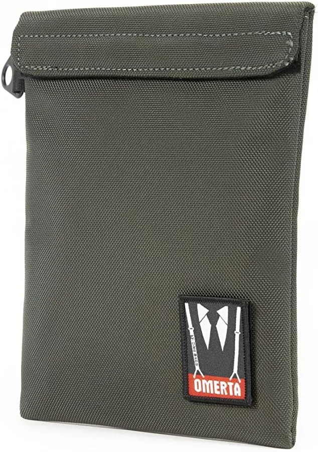 DIME BAGS Capo Pouch Dual Seal | Carbon-Lined Pouch (7 Inch, Green)