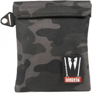 DIME Bags Smell-Proof Capo Carbon Filter Pouch Dual Hook and Loop Seal | Carbon-Lined Pouch with Activated Carbon Technology (6 Inch, Camo)