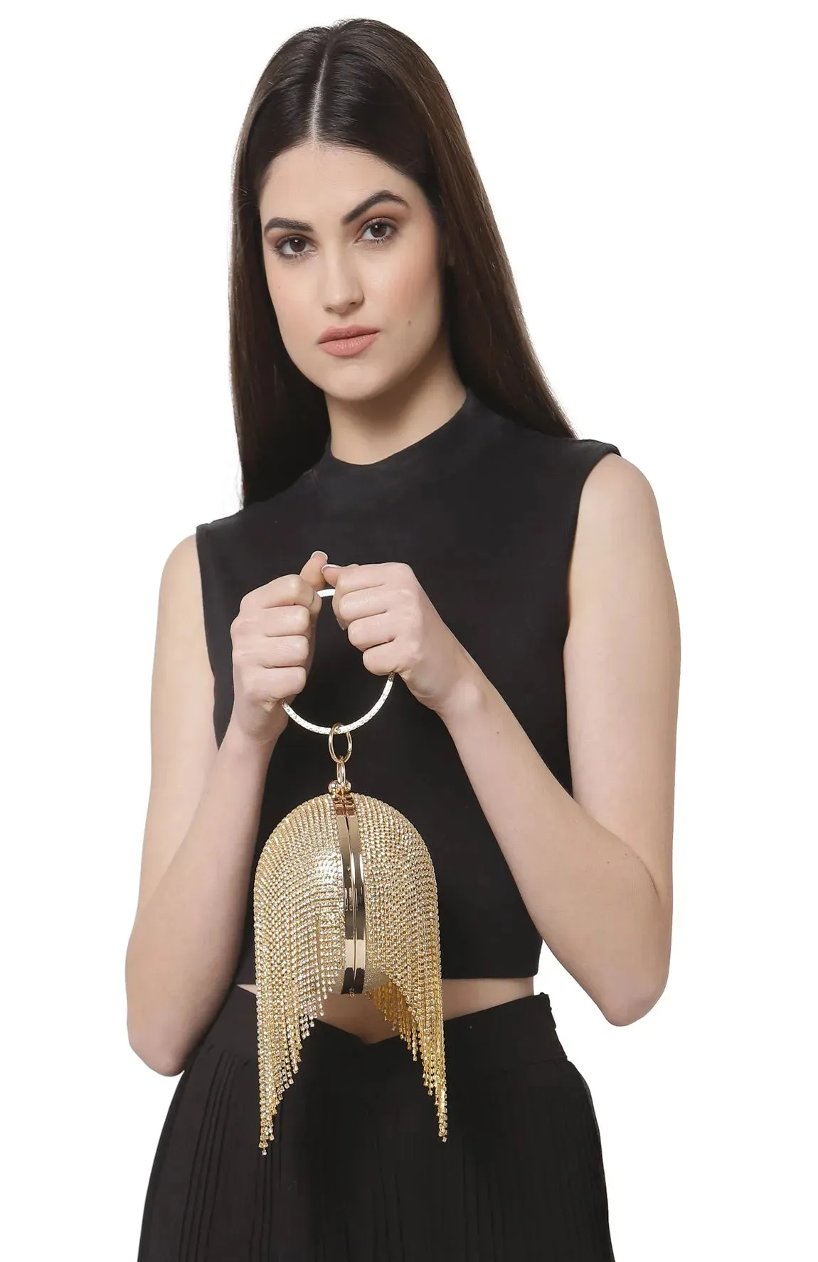 Disco Ball Shaped Clutch