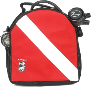Dive Flag Regulator Bag Made by Armor Bags, USA. Desgned by and for Divers.