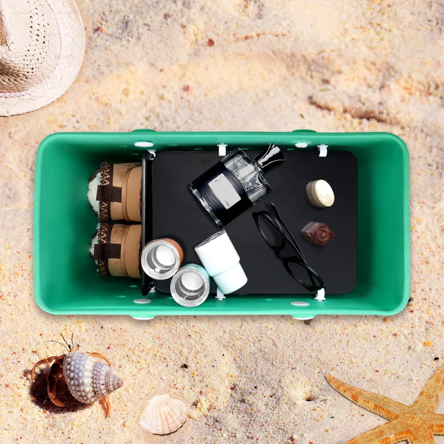 Divider Tray for Bogg Bag Accessories Compatible with Bogg Bag X Large Organizing Your Bags and Divide Space Black 2PCS