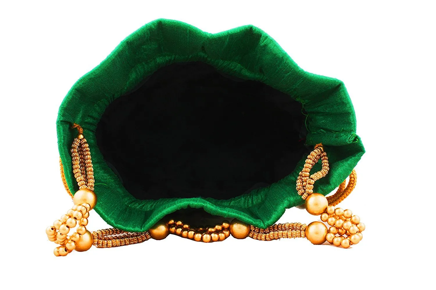 DMS RETAIL Rajasthani Potli Bag For Women Green