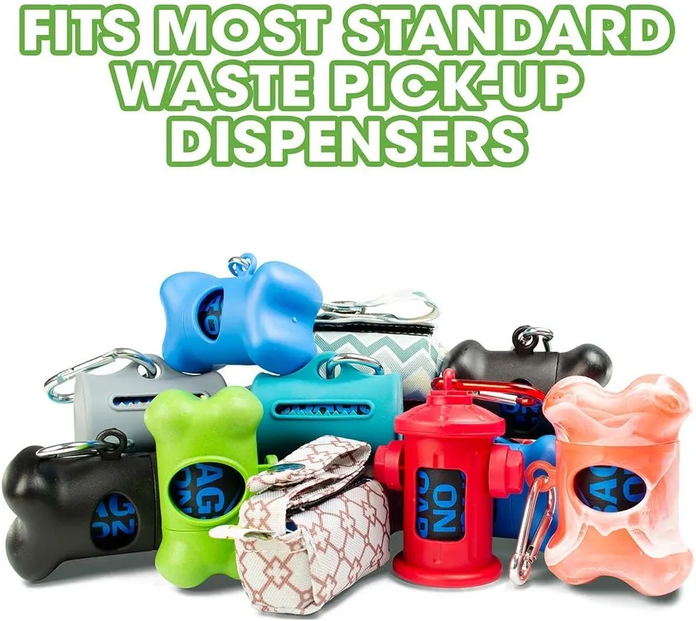 Dog Poo Bags | Strong, Leak Proof Dog Waste Bags | Ocean Breeze Scent | 140 Bags