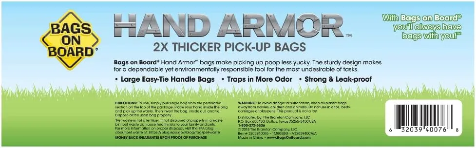 Dog Poop Bags - Extra Thick Waste Pickup Bags with Easy Tie Handles - Easy Dispensing Drawer Pack - 200 Count