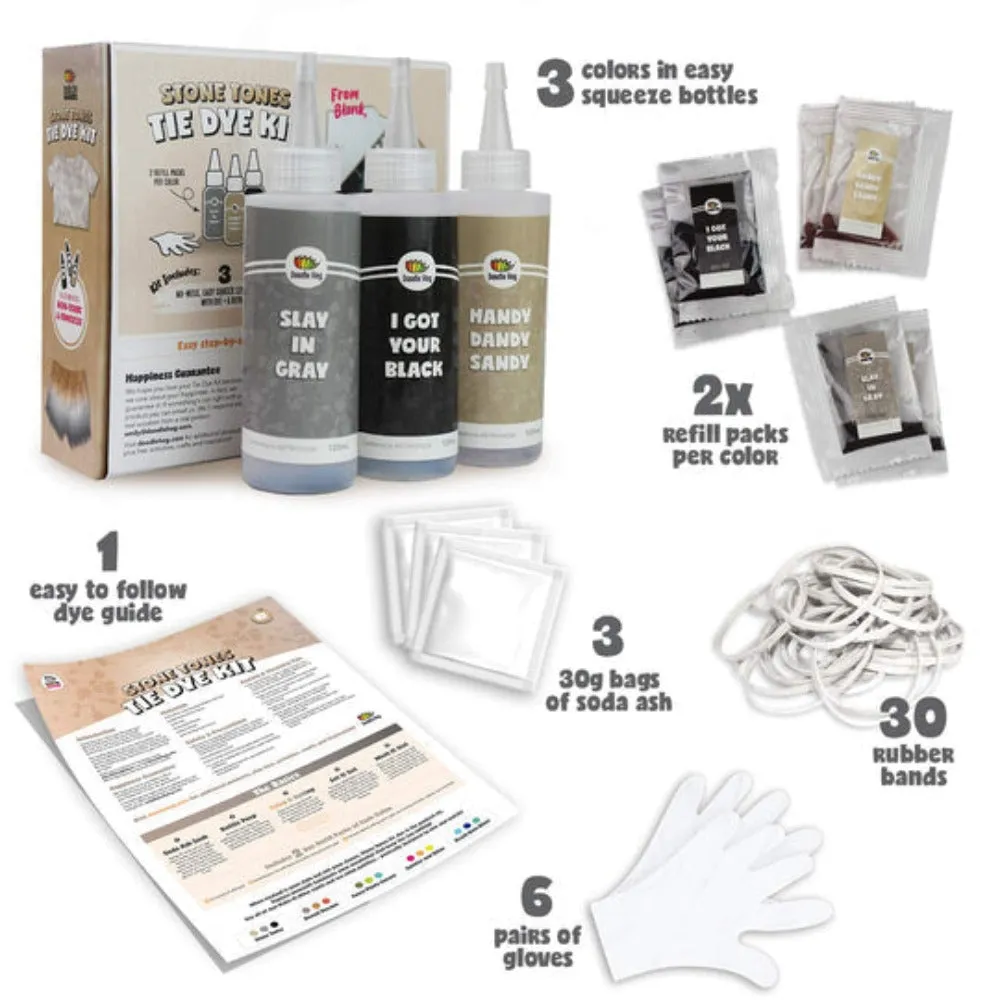 Doodle Hog Tie Dye Kit (3-Pack)