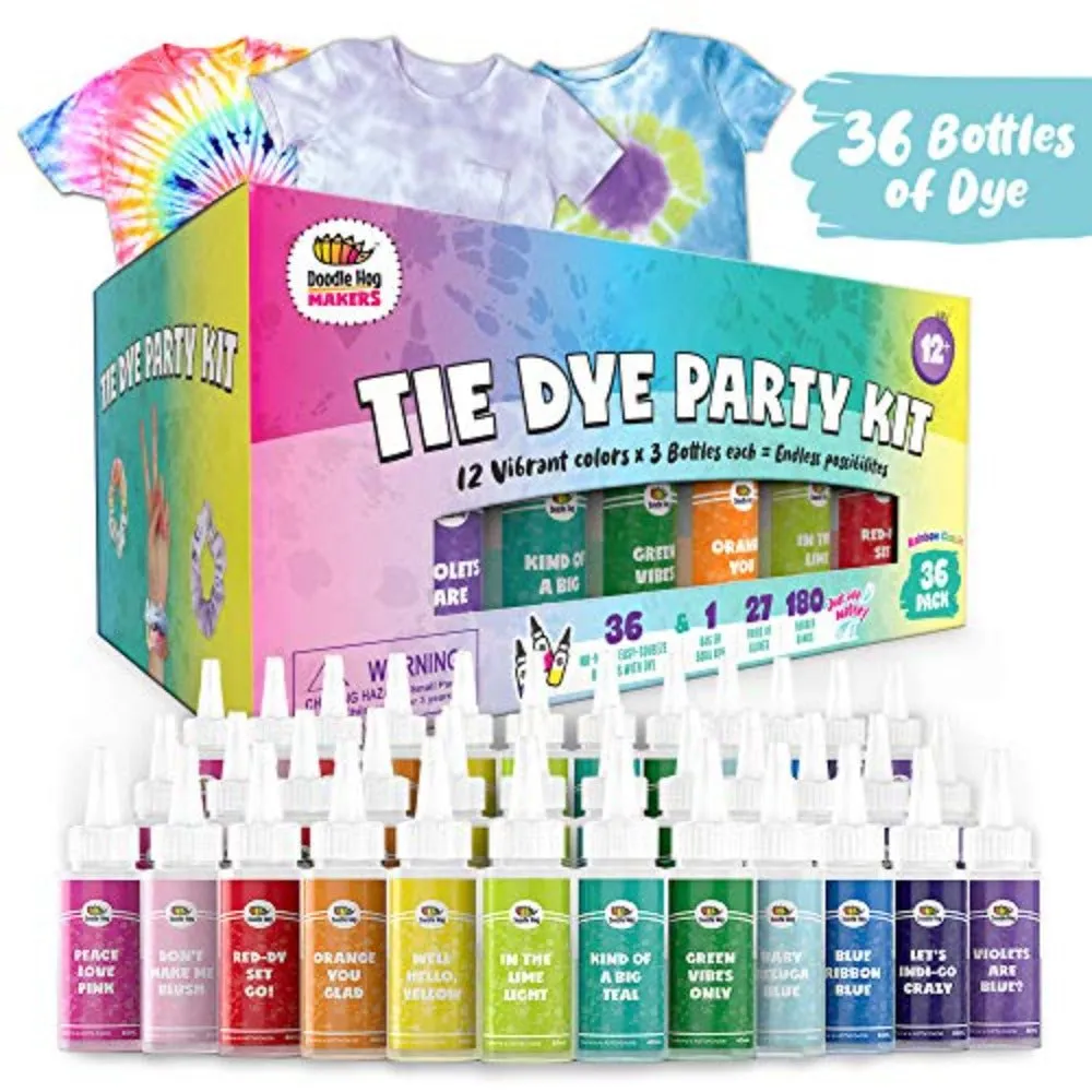 Doodle Hog Tie Dye Party Kit