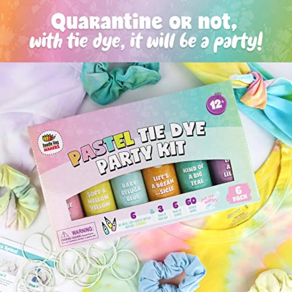 Doodle Hog Tie Dye Party Kit