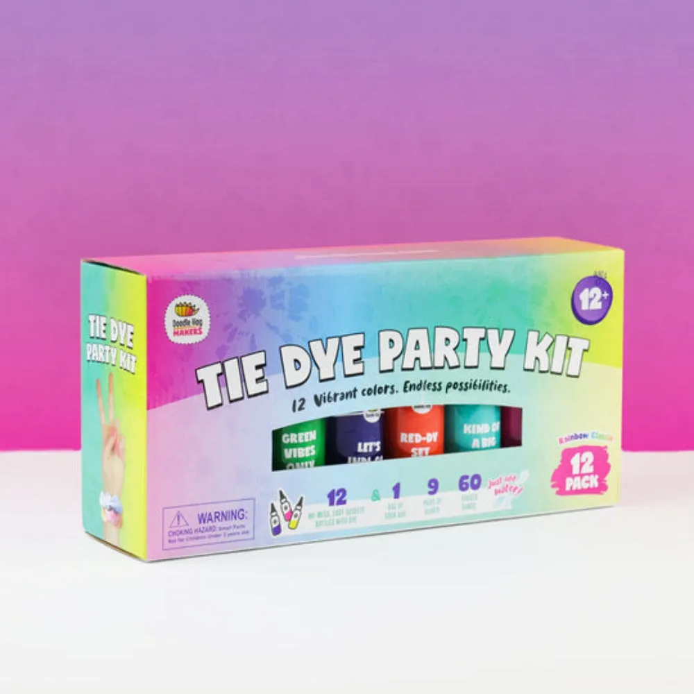 Doodle Hog Tie Dye Party Kit