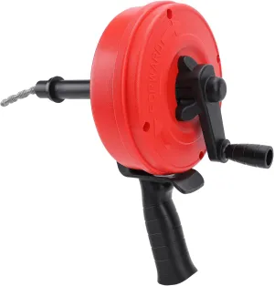 Drain Snake Auger, High Hardness Double Modes Plumbing Drain Auger Clog Remover Heavy Duty Toilet Snake Auger Sink Unclogger Drain Cleaner Tool for Shower Bathtub Bathroom