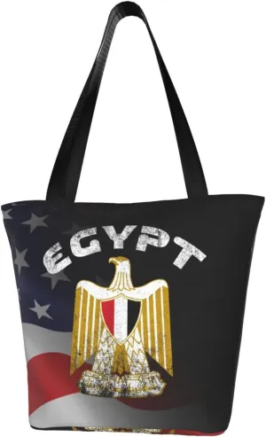 Egypt Coat Of Arms Egypt Fashion Shoulder Bag Large Capacity For Man Or Woman