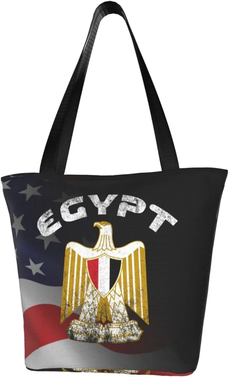 Egypt Coat Of Arms Egypt Fashion Shoulder Bag Large Capacity For Man Or Woman