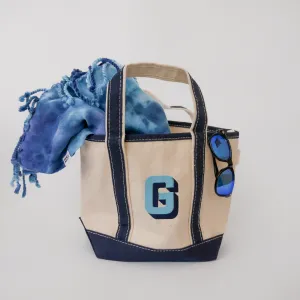 Embroidered Tote Bag & Matching Tie-Dye Towel Set
