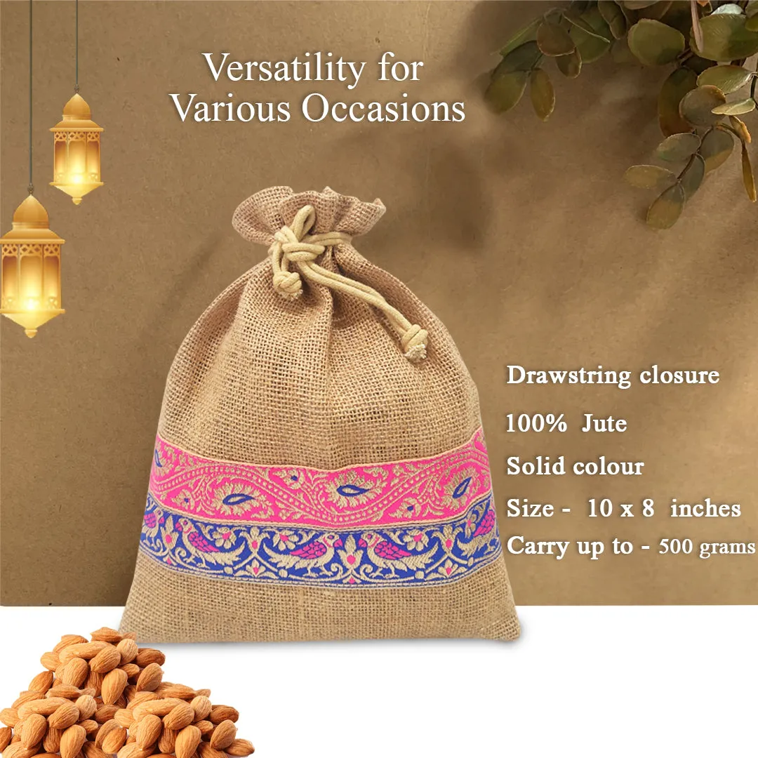 ENCHANTING FESTIVAL POTLI: LAVISH LACE EDITION - PACK OF 2