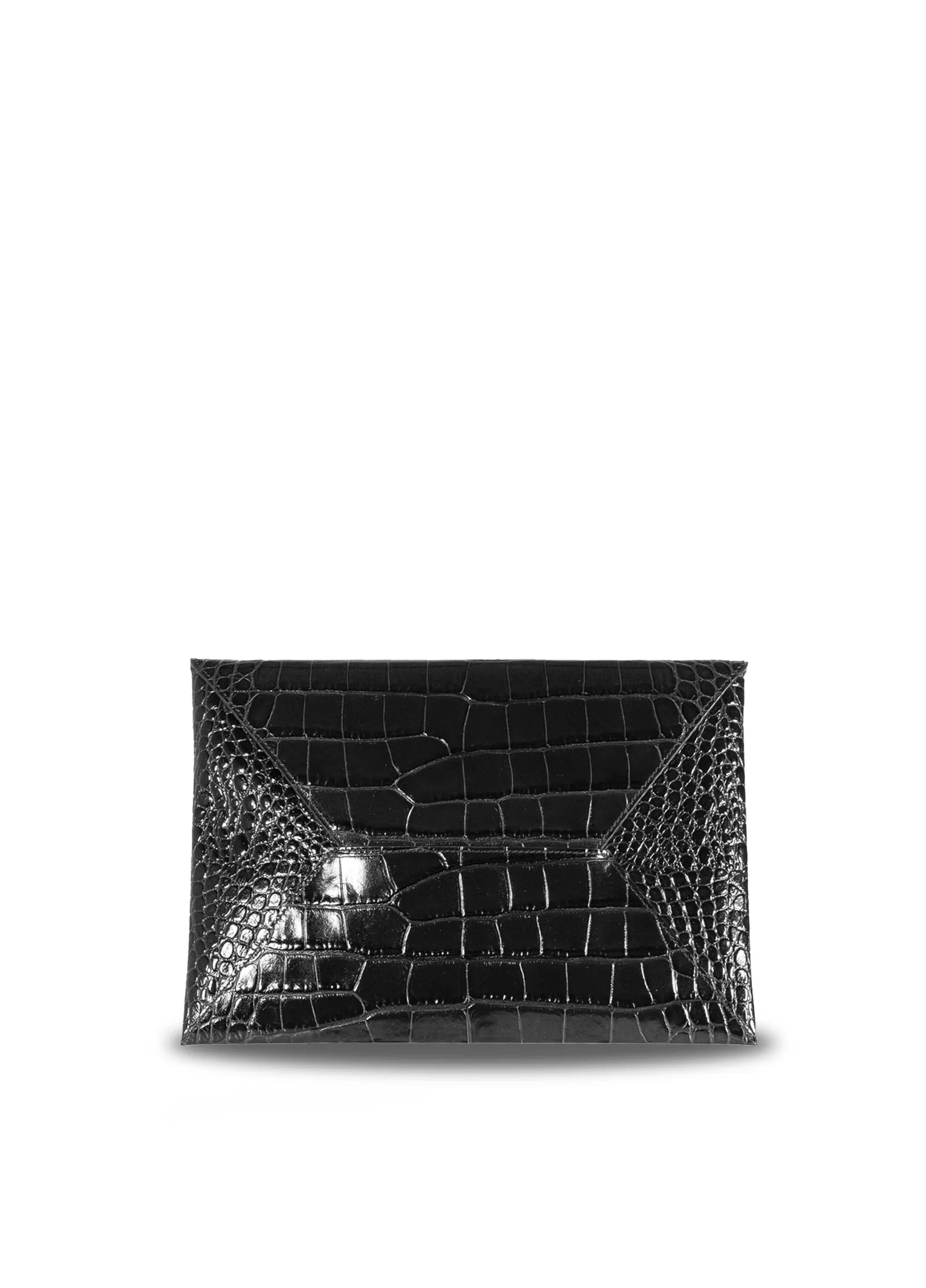 Envelope Leather Clutch Bag
