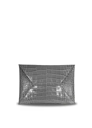 Envelope Leather Clutch Bag
