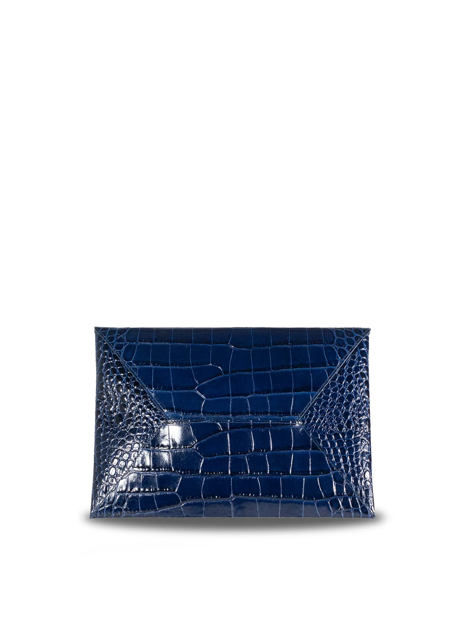 Envelope Leather Clutch Bag