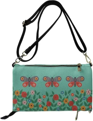 Evening Clutch Purse for Women Leather Crossbody Shoulder Bag Handbag with Strap Zipper Formal Dressy Purse