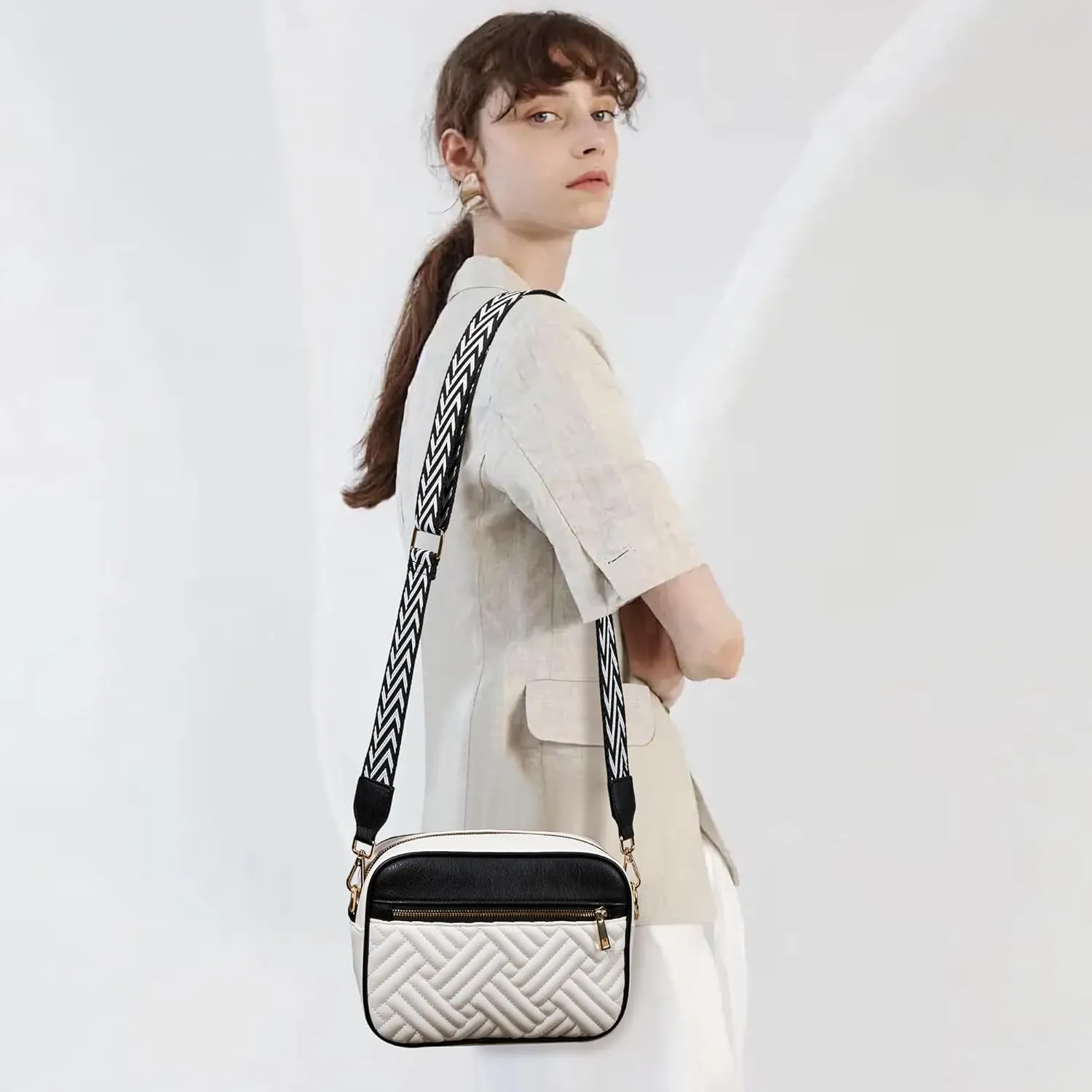 Fancy Forest Crossbody Bags for Women - Trendy Vegan Leather Small Purse, Travel-Ready Designer Accessory