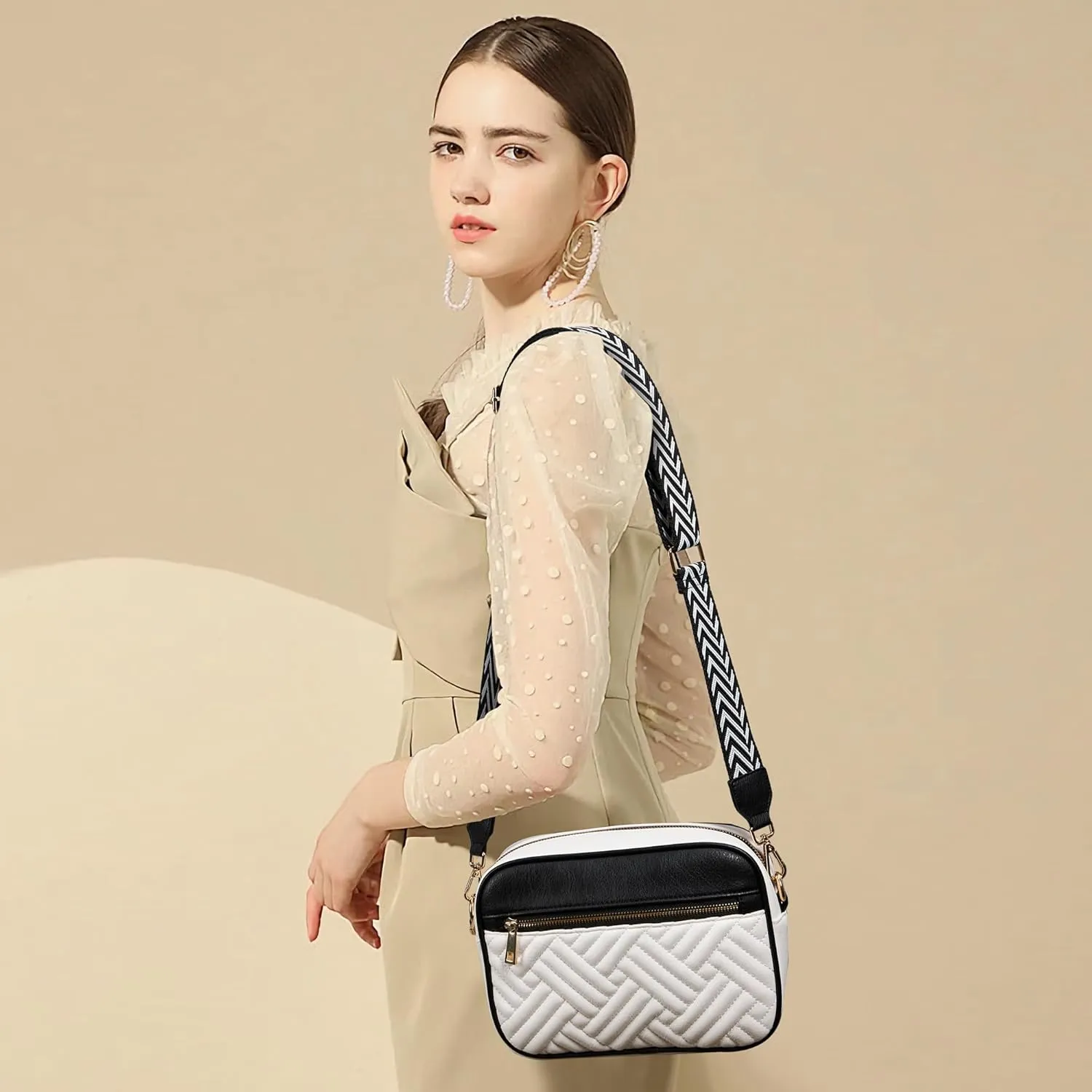 Fancy Forest Crossbody Bags for Women - Trendy Vegan Leather Small Purse, Travel-Ready Designer Accessory