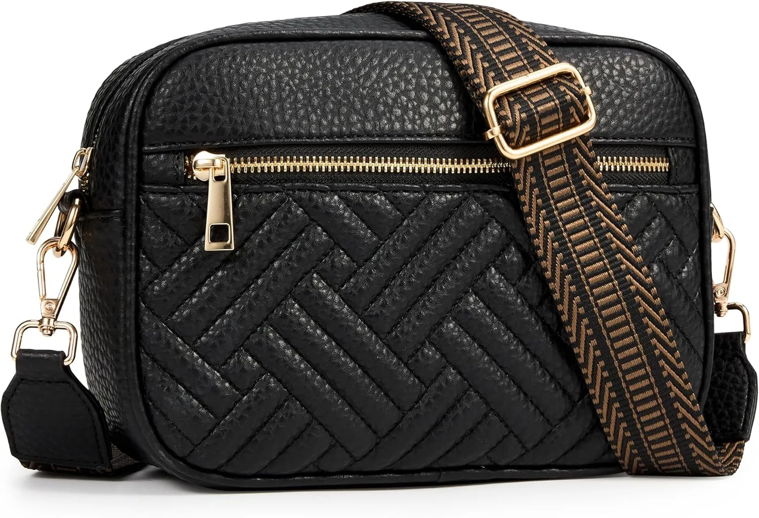Fancy Forest Crossbody Bags for Women - Trendy Vegan Leather Small Purse, Travel-Ready Designer Accessory