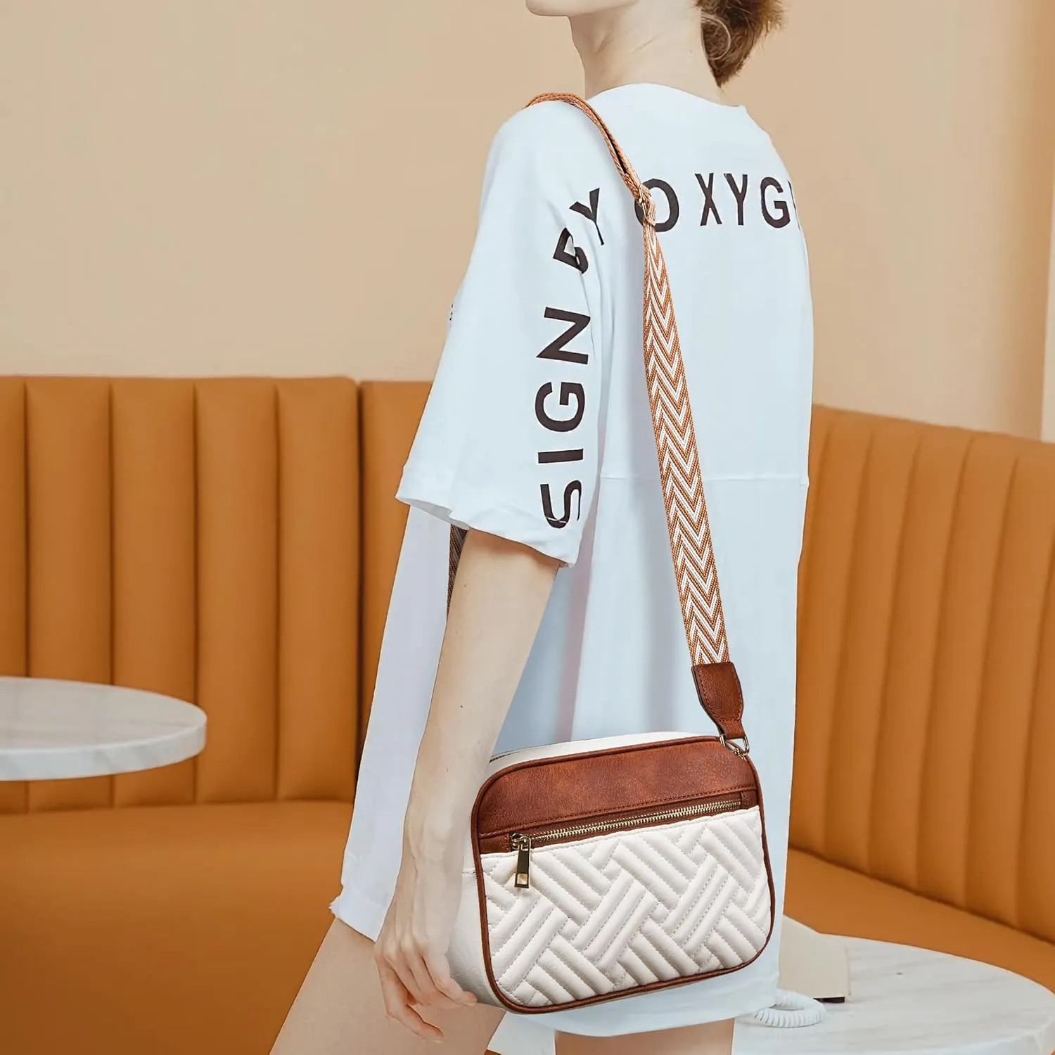 Fancy Forest Crossbody Bags for Women - Trendy Vegan Leather Small Purse, Travel-Ready Designer Accessory